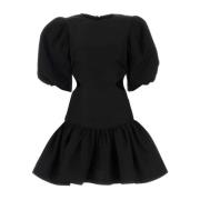 Msgm Short Dresses Black, Dam