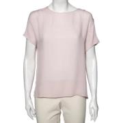 Armani Pre-owned Pre-owned Bomull toppar Pink, Dam