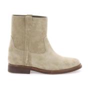 Isabel Marant Susee Mocka Ankelboots Beige, Dam