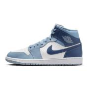 Jordan Blå Sneakers Klassisk Stil Blue, Dam