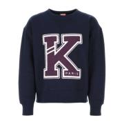 Kenzo Midnight Blue Varsity Sweatshirt Blue, Herr