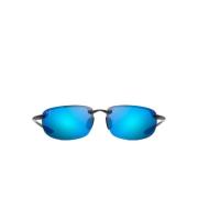 Maui Jim Sport Polariserade Spegelsolglasögon Blue, Herr