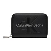 Calvin Klein Jeans Liten damplånbok Black, Dam