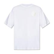 Versace Jeans Couture T-shirt med logotryck White, Herr