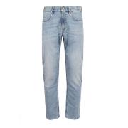 Eleventy Slim-fit Denim Jeans Uppgradering Blue, Herr