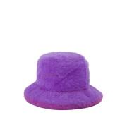 Jacquemus Lila Neve Bucket Hat med Bucolic Feel Purple, Unisex