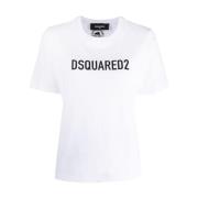 Dsquared2 T-Shirts White, Dam