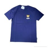 Moschino Blå Björn Kortärmad T-Shirt Blue, Herr