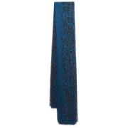 Fendi Vintage Pre-owned Silke sjalar Blue, Unisex
