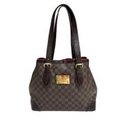 Louis Vuitton Vintage Pre-owned Canvas louis-vuitton-vskor Brown, Dam