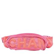 Chanel Vintage Pre-owned Tyg chanel-vskor Pink, Dam