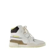 Isabel Marant Vintage High-Top Sneakers - Vit Läder White, Dam