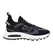 Dsquared2 Multifärgad Snörning Sneakers Black, Herr