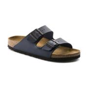 Birkenstock Sandals Arizona Birko-Flor Blue, Dam