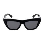 Bottega Veneta Stiliga solglasögon Bv1121S Black, Unisex