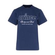 Sporty & Rich Prince Health Navy T-Shirt Blue, Dam