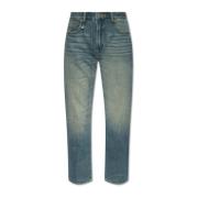 R13 Jeans med vintageeffekt Blue, Dam