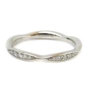 Chanel Vintage Pre-owned Platina ringar Gray, Dam