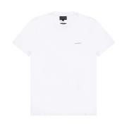 Emporio Armani T-shirt med logotryck White, Herr