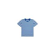 Ralph Lauren Randig Jersey T-shirt i Safirblå/Vit Blue, Dam