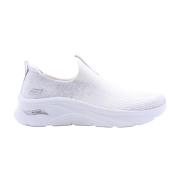 Skechers Stilren Angel Sneaker för kvinnor White, Dam