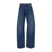 Etro Lös Jeans i Denim Blue, Dam