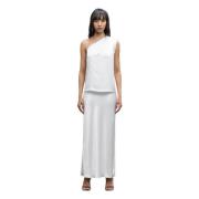 Ahlvar Gallery Elle satin tanktopp White, Dam