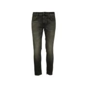 Don The Fuller Distinkt Slim Fit Tapered Jeans Gray, Herr