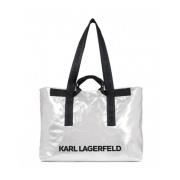 Karl Lagerfeld Archacon Shopper Handväska Gray, Dam