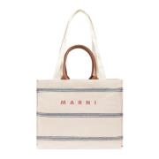 Marni Shoppingväska Beige, Unisex