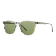 Garrett Leight Juniper Green/Pure Green Sunglasses Green, Unisex