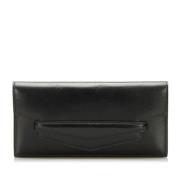 Hermès Vintage Pre-owned Laeder kuvertvskor Black, Dam