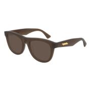 Bottega Veneta Brown Sunglasses Bv1001S Brown, Unisex