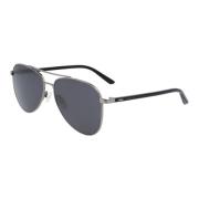 Calvin Klein Ck21306S Sunglasses, Ruthenium/Smoke Multicolor, Unisex
