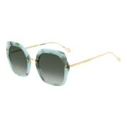 Isabel Marant Green Gold Sunglasses Multicolor, Dam