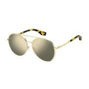 Marc Jacobs Gold/Grey Gold Sunglasses Yellow, Dam