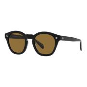 Oliver Peoples Boudreau L.a. Sunglasses Black/Cognac Black, Dam
