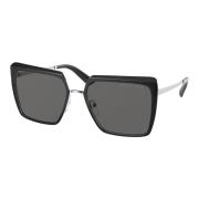 Prada Cinèma Sunglasses Black/Grey Black, Dam