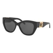 Ralph Lauren Black/Grey Sunglasses RL 8179 Black, Dam