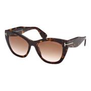 Tom Ford Pink Havana Sunglasses Brown, Unisex