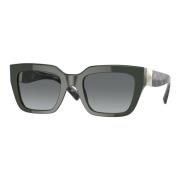 Valentino Green/Grey Shaded Sunglasses Gray, Dam
