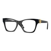 Versace Svarta Glasögonbågar Black, Unisex