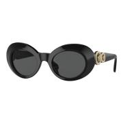 Versace Black/Grey Junior Sunglasses Black, Unisex