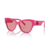 Dolce & Gabbana Fuchsia/Pink Sunglasses Pink, Dam