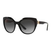Dolce & Gabbana Black/Grey Shaded Sunglasses Black, Dam