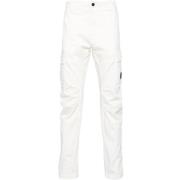 C.p. Company Tapered Trousers White, Herr