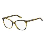 Marc Jacobs Blonde Havana Glasögonbågar Brown, Unisex