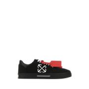 Off White Klassiska Sneakers Black, Herr