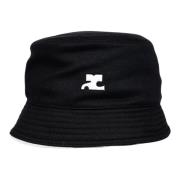 Courrèges Hats Black, Herr