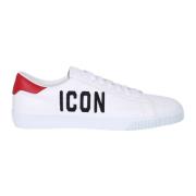 Dsquared2 Ikon Sportskor White, Herr